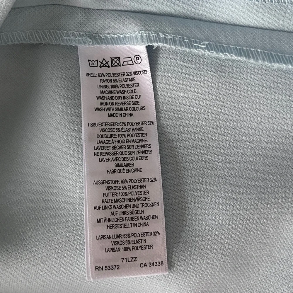 French Connection Light Blue Mini Dress - Picture 8 of 8